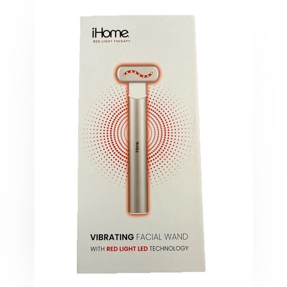 iHome Silver LED Facial Wand